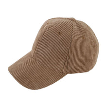 Casquette En Velours - Marron / Unique