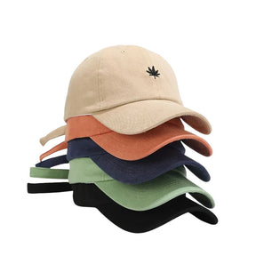 Casquette Feuille Brodée Baseball