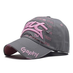 Casquette Gaphy Brodée - Gris / Unique