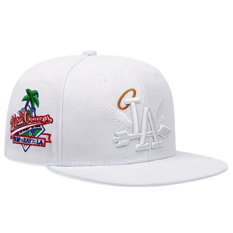 Casquette Hip Hop - Blanc / Unique