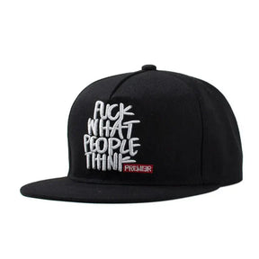 Casquette Hip Hop FWPT - Noir / Unique