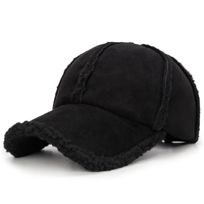 Casquette Hiver Homme - Noir / Unique