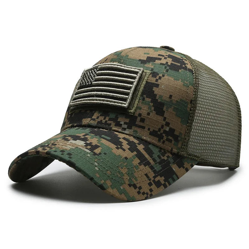 Casquette Homme Militaire - Vert / Unique