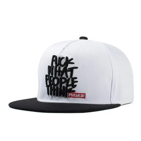 Casquette Homme Snapback - Blanc / Unique