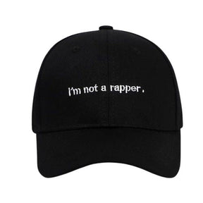 Casquette ’Je ne suis pas un rappeur.’