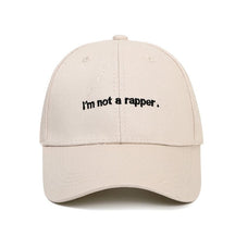 Casquette ’Je ne suis pas un rappeur.’ - Beige / Unique