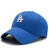 Casquette LA Brodée - Bleu / Unique
