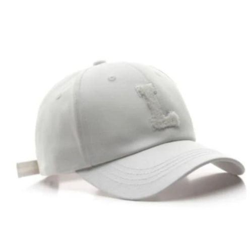 Casquette Lettre L - Blanc / Unique
