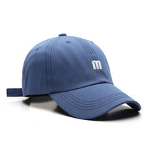 Casquette Lettre M Brodée - Bleu / Unique