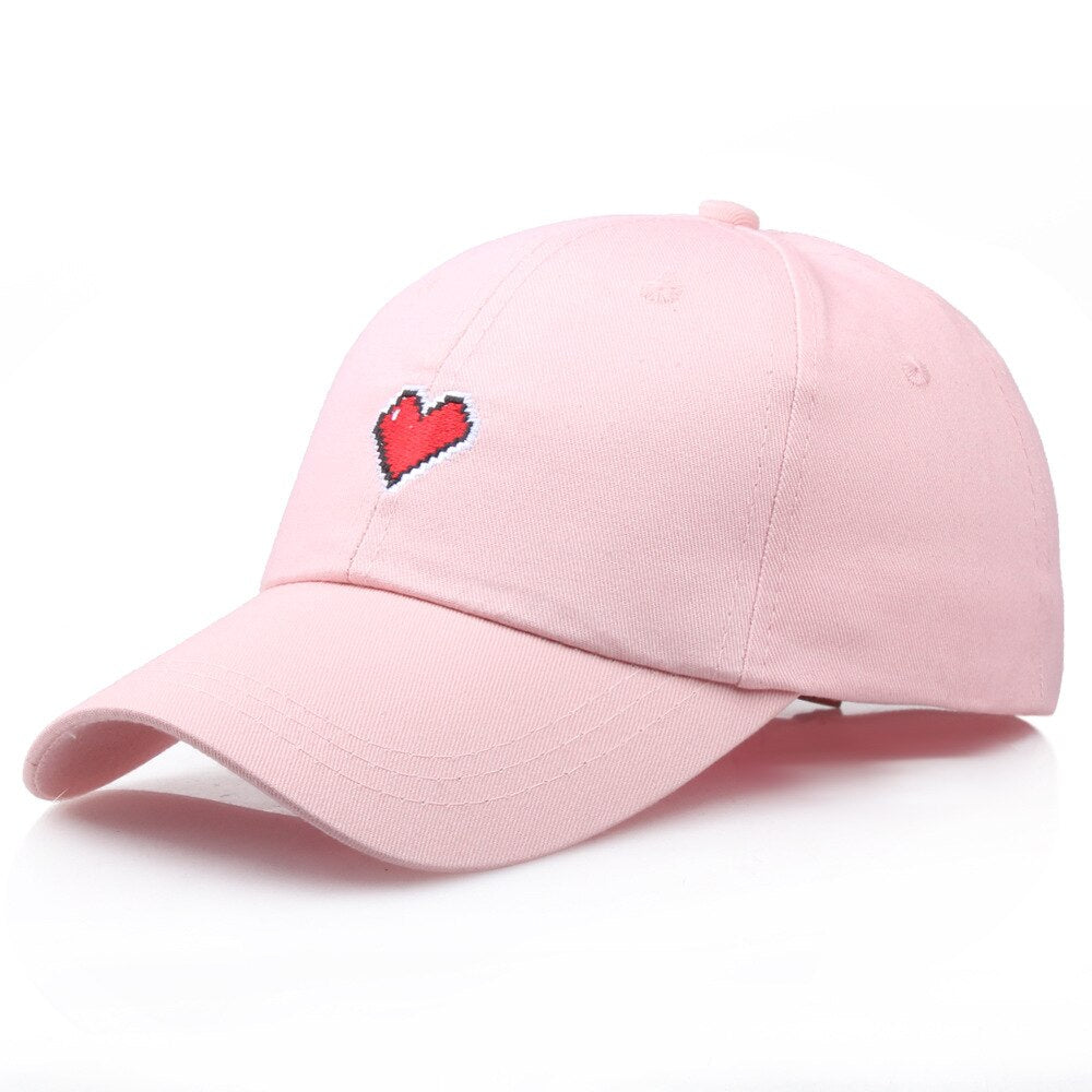Casquette Love Rétro - Rose / Unique