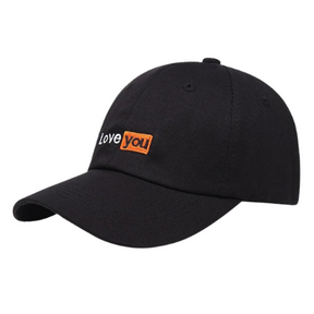 Casquette Love you - Noir / Unique