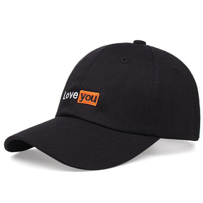 Casquette Love you - Noir / Unique