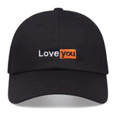 Casquette Love you - Noir / Unique