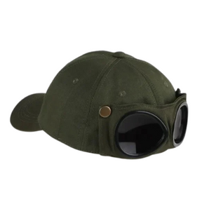 Casquette Lunette Vintage - Vert / Unique