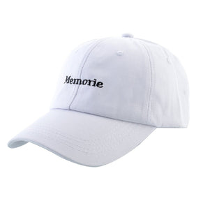 Casquette Memorie Brodée - Blanc / Unique