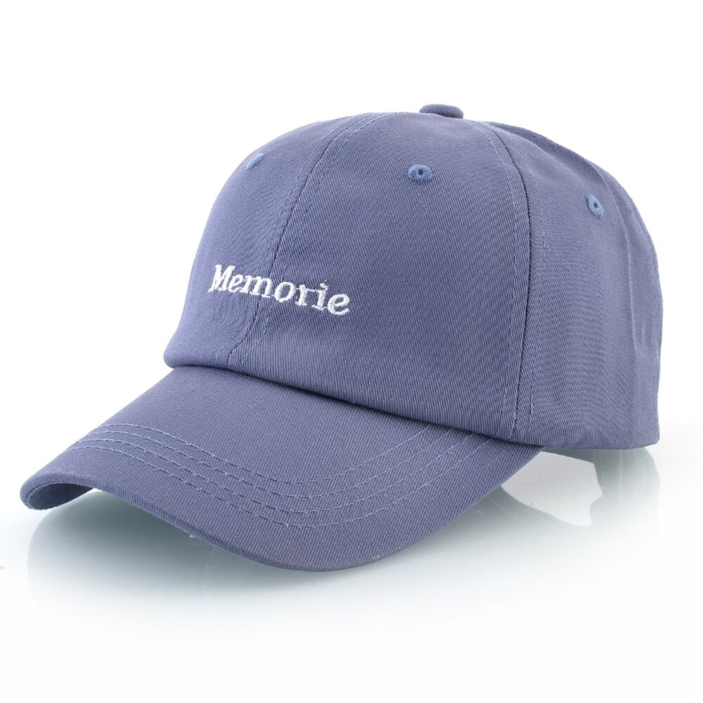 Casquette Memorie Broderie - Bleu / Unique