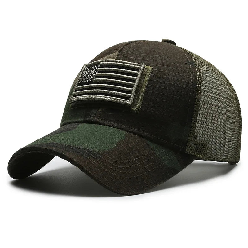 Casquette Militaire - Camo / Unique