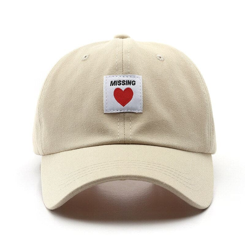 Casquette Missing love Brodée