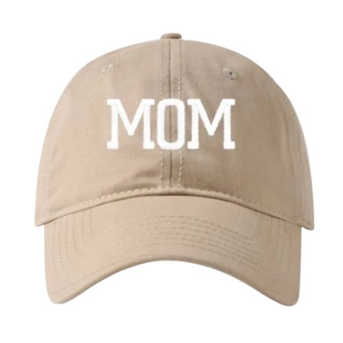 Casquette Mom Brodée - Beige / Unique