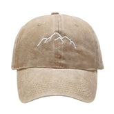 Casquette Montagne Broderie - Beige / Unique