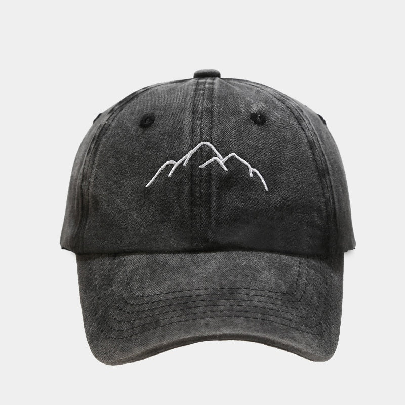 Casquette Montagne - Noir / Unique