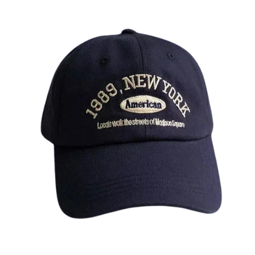 Casquette New York Vintage - Bleu-Marine / Unique