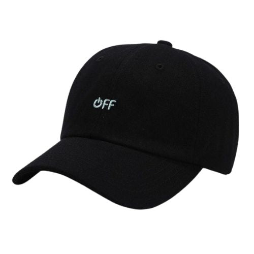 Casquette Off Brodée - Noir / Unique