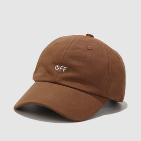 Casquette Off - Marron / Unique