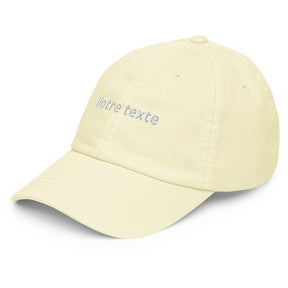 Casquette Personnalisable Baseball - Jaune / Unique