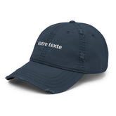 Casquette Personnalisable Brodée - Bleu Marine / Unique