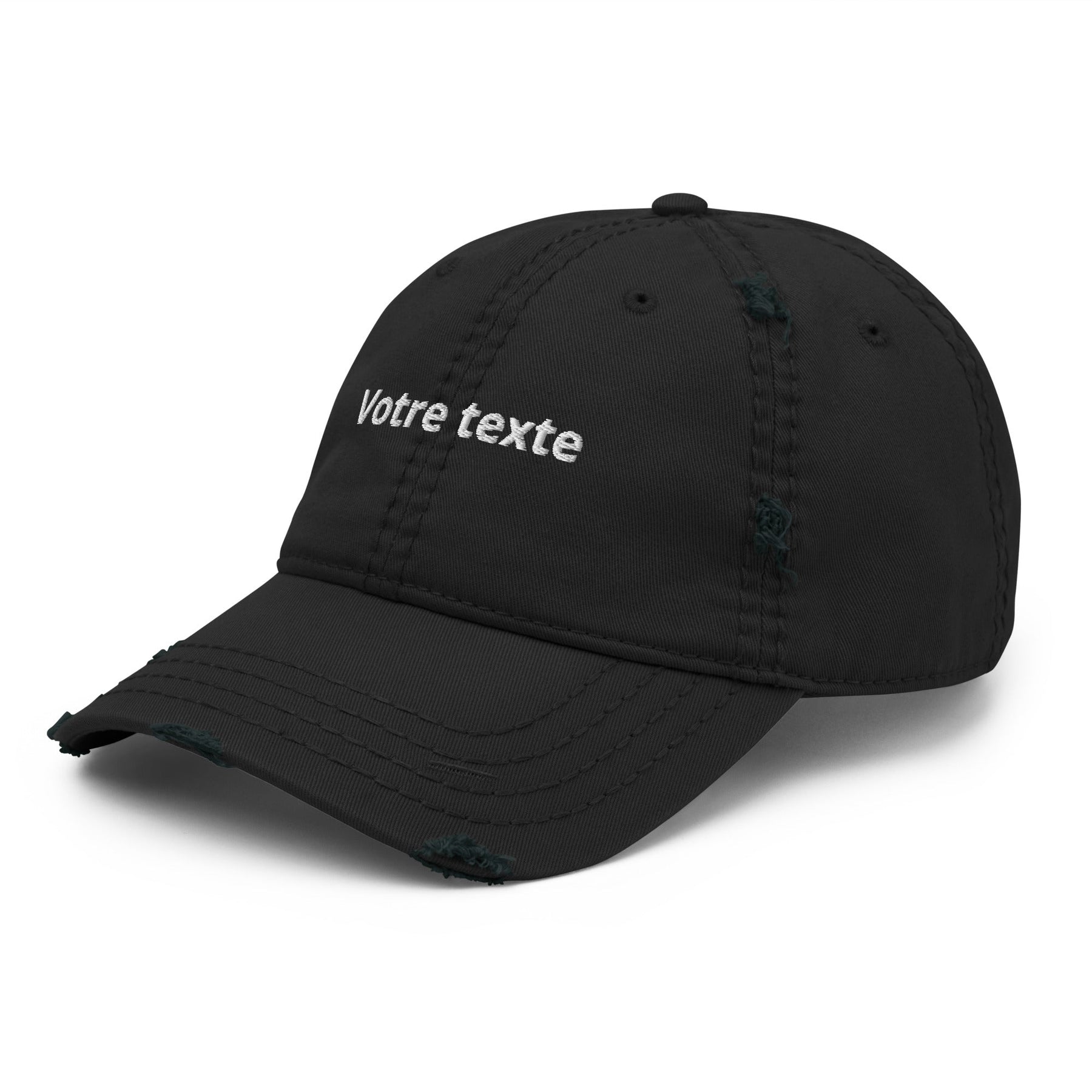 Casquette Personnalisable Brodée - Noir / Unique