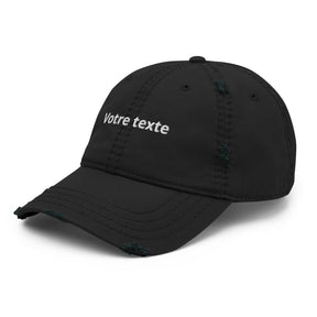 Casquette Personnalisable - Noir / Unique