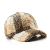 Casquette Plaid Classique - Beige / Unique