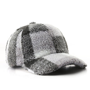 Casquette Plaid Classique - Gris / Unique