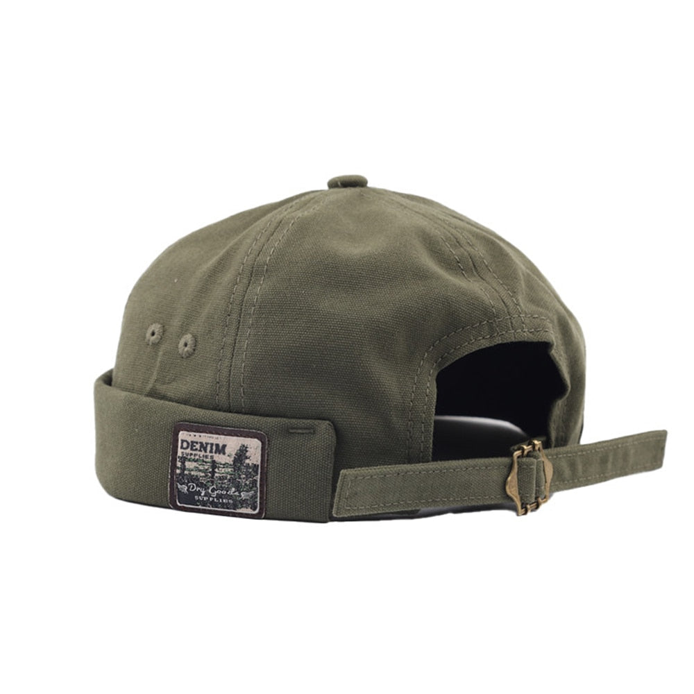 Casquette Sans Visiere Denim Unique - Vert / Unique