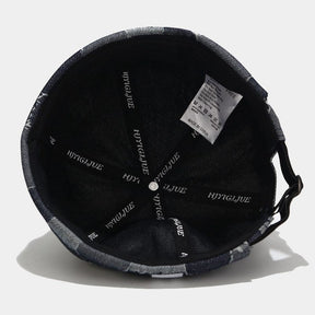 Casquette Sans Visière Effet Jean