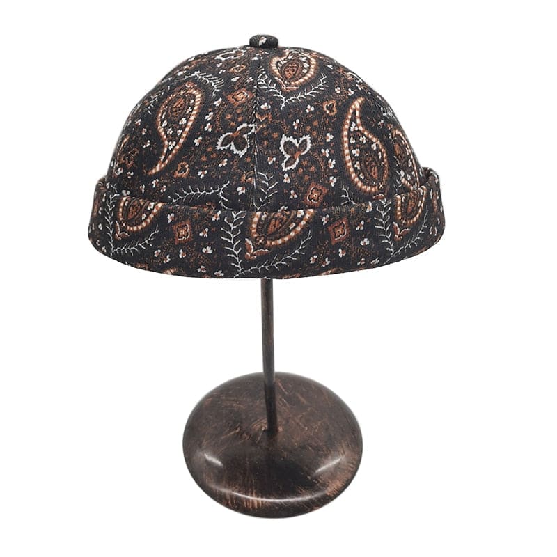 Casquette sans visière noire - Unique / Noir