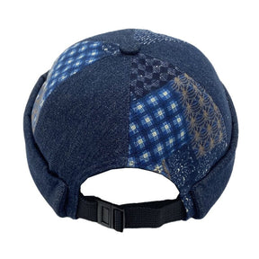 Casquette sans visière Palmier - Bleu-Marine / Unique
