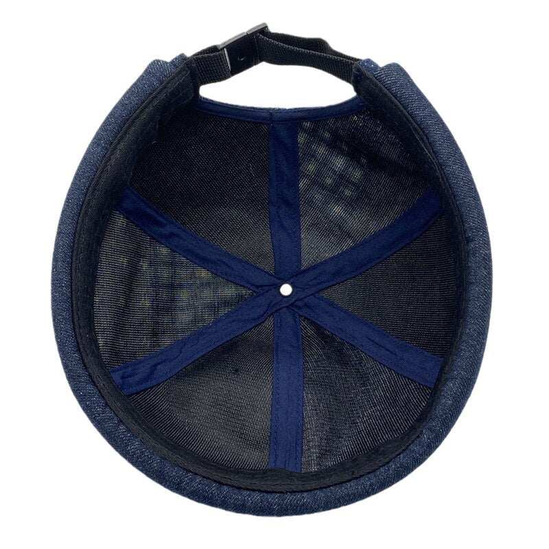 Casquette sans visière Palmier - Bleu-Marine / Unique
