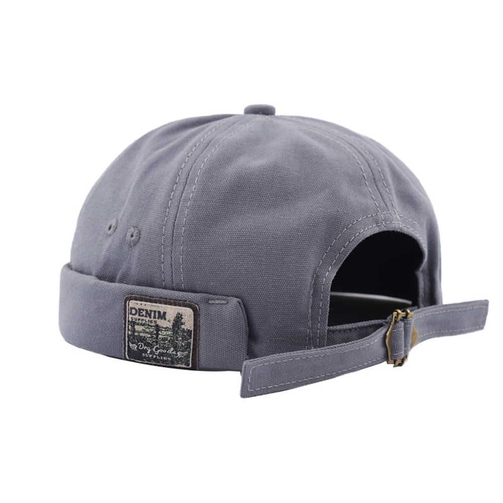 Casquette Sans Visiere Réglable - Gris / Unique