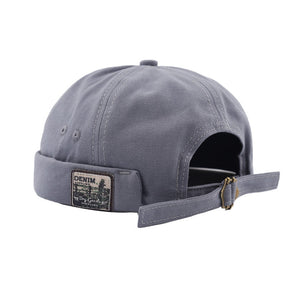 Casquette Sans Visiere Réglable - Gris / Unique