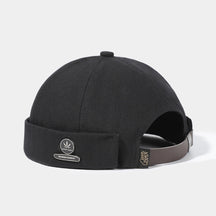 Casquette sans visière Retro - Noir / Unique
