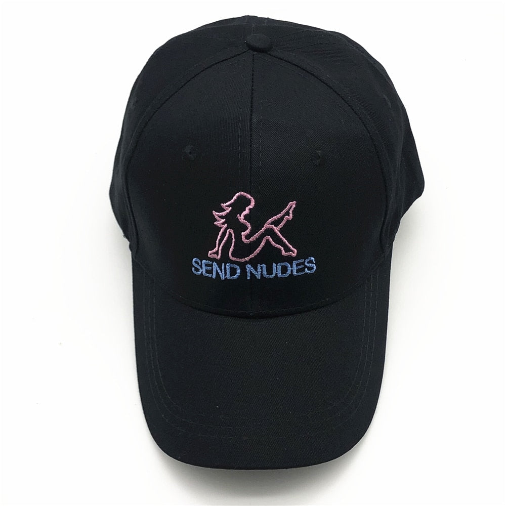 Casquette Send Nudes - Noir / Unique
