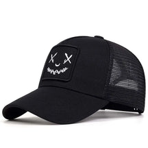 Casquette Smiley Trucker - Unique / Noir