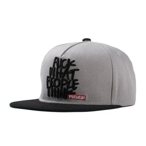 Casquette Snapback Homme - Gris / Unique