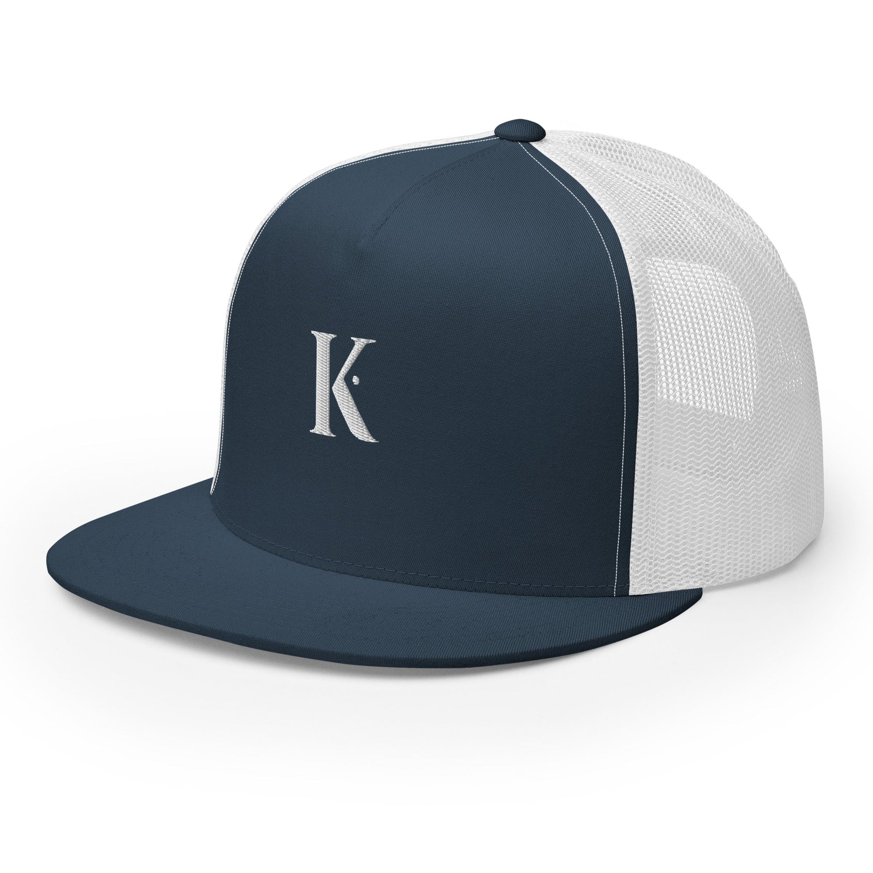Casquette Snapback Trucker K - Bleu marine / Unique