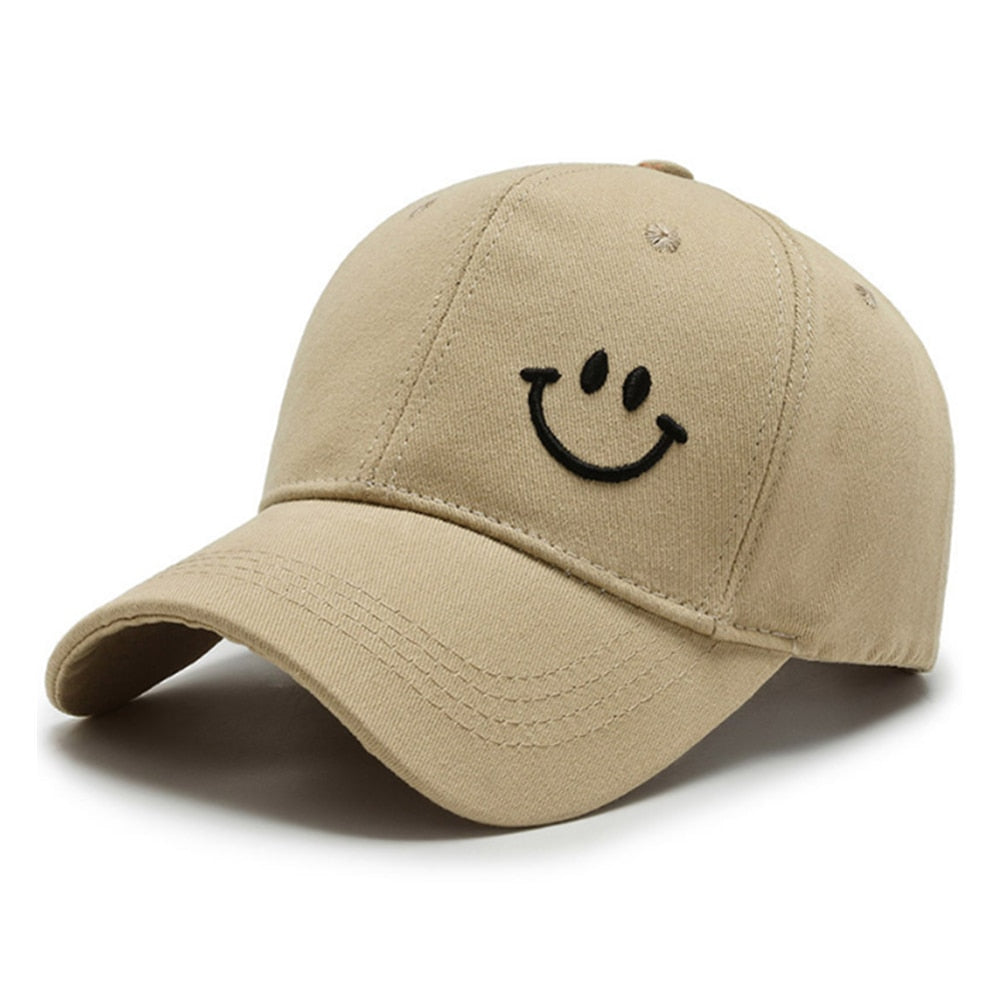 Casquette Sourire Broderie - Beige / Unique