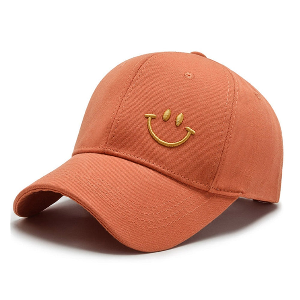 Casquette Sourire Broderie - Orange / Unique