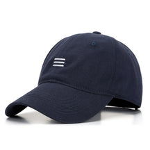 Casquette Three Brodée - Bleu / Unique