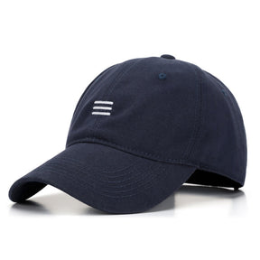 Casquette Three Brodée - Bleu / Unique